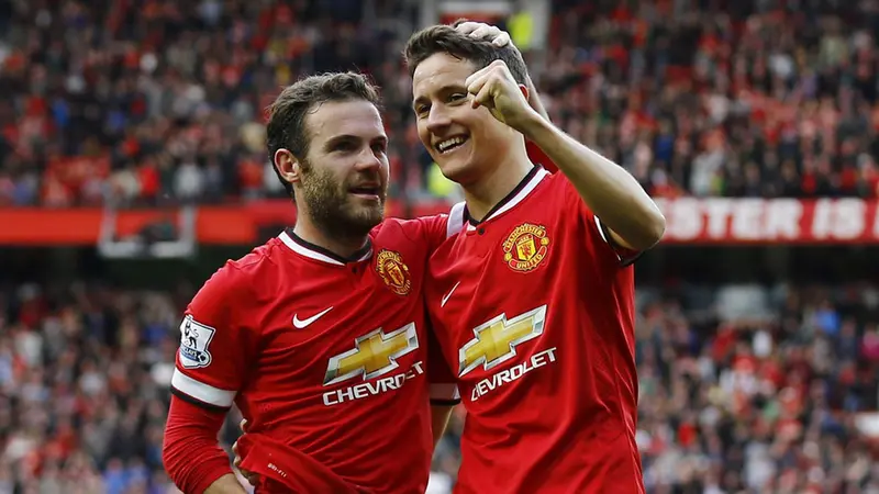 Juan Mata dan Ander Herrera