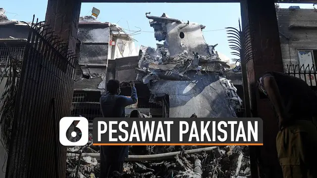 VIDEO: Pilot Tak Fokus Jadi Sebab Kecelakaan Pesawat Pakistan