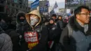 Sebelumnya, akhir pekan lalu, upaya anggota parlemen oposisi Korea Selatan untuk memakzulkan Presiden Yoon Suk Yeol gagal. (ANTHONY WALLACE/AFP)