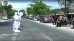 Sosialiasi operasi zebra digelar di sejumlah titik yang rawan terjadi laka lantas atau black spot di Pasar Kecamatan Kapas, Bojonegoro.