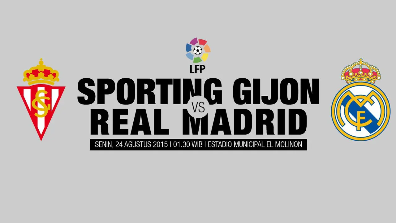 Sporting Gijon vs Real Madrid