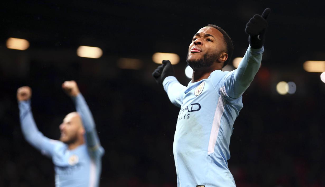 3. Raheem Sterling (Manchester City) - 11 Gol (1 Penalti). (AP/Dave Thompson)