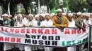 Front Pembela Islam menjadi ormas yang paling getol menolak Ahok menjadi Gubernur Jakarta (Liputan6.com/Faizal Fanani)