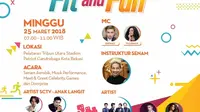 O Channel hadirkan kemeriahan seru lewat program Fit & Fun (Foto: Dok. O Channel/Instagram).