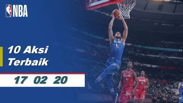 Berita Video 10 Aksi Terbaik di NBA All Star 2020