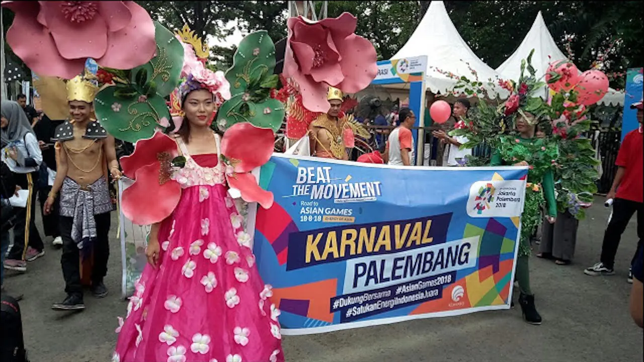 Parade Cosplay dalam Acara Beat The Movement