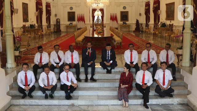 Jokowi Perkenalkan 12 Wakil Menteri Kabinet Indonesia Maju