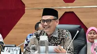 Anggota DPR RI Abdul Fikri Faqih mendorong PSSI mendukung diplomasi yang dilakukan Menlu Retno Marsudi dan Ketua MPR RI Ahmad Muzani untuk ikut mendesak FIFA agar memberi sanksi kepada Israel. Foto: liputan6.com/edhie prayitno ige&nbsp;