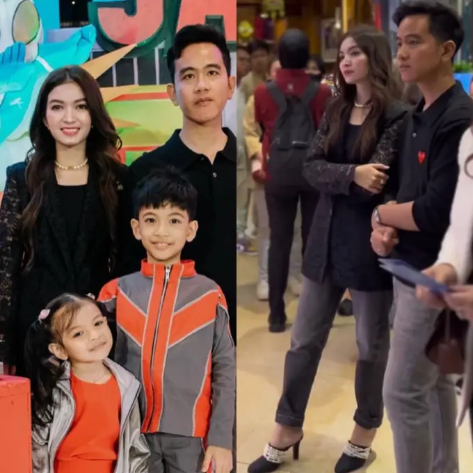 Gaya Gibran Rakabuming Serba Branded dan Selvi Ananda saat Pesta Ulang Tahun Jan Ethes
