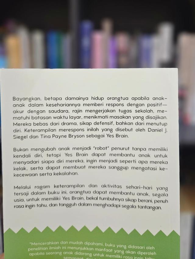 Review Buku 'The Yes Brain': Metode Membangun Keberanian, Rasa Ingin ...
