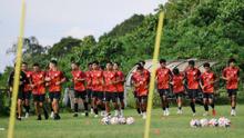 Borneo FC dalam sesi latihan di BRI Super League 2025/2026. (Dok. ileague.id)