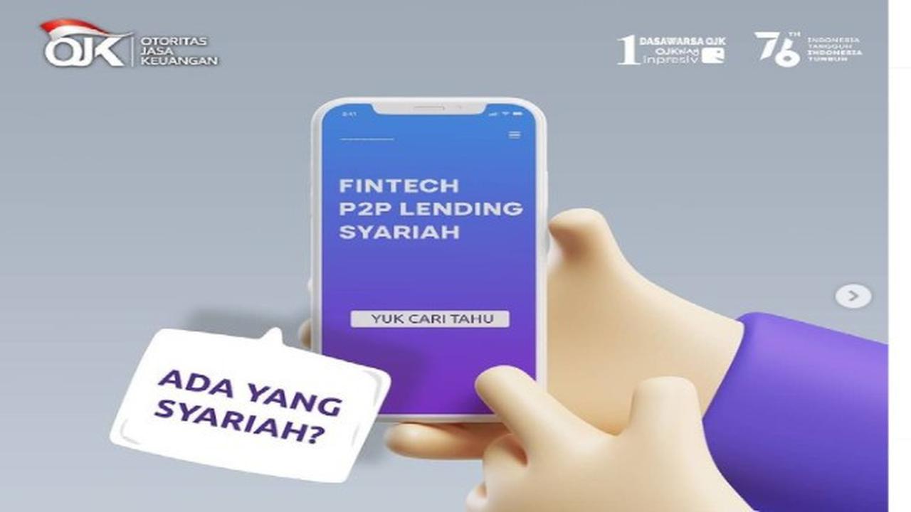 fintech P2P lending syariah. instagram@ojkindonesia