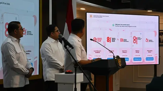 Melihat 5 Desain Logo HUT ke-81 RI, Publik Bisa Ikut Pilih