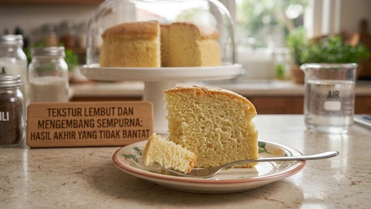 11 Tips Mengukus Bolu agar Tidak Bantat dan Tetap Mengembang, Tekstur Lembut Sempurna