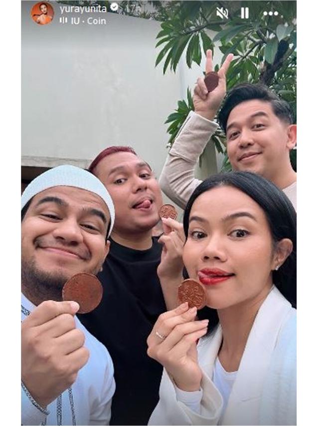 7 Potret Tamu Artis di Tasyakuran 7 Bulanan Mahalini, Lyodra Gandeng Randy Martin