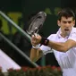 Novak Djokovic (KARIM JAAFAR / AL-WATAN DOHA / AFP)