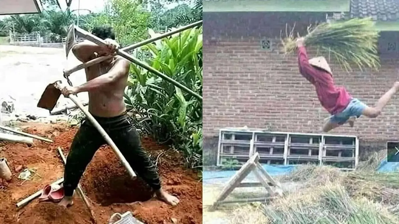 6 Aksi Bapak-Bapak Terlalu Semangat Bekerja saat Puasa Ini Kocak