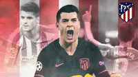 Atletico Madrid - Alvaro Morata (Bola.com/Adreanus Titus)