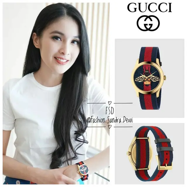 6 Taksiran Harga Jam Tangan Mewah Sandra Dewi, Suami Dikenal Tajir