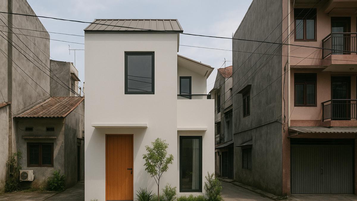 7 Ide Rumah Sederhana di Perkotaan Padat Penduduk, Solusi Hunian Nyaman di Lahan Sempit