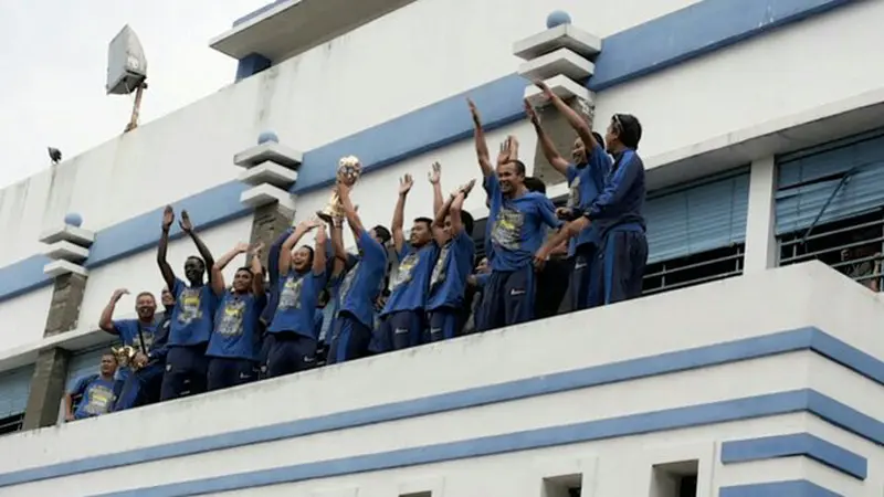 Konvoi kemenangan Persib Bandung