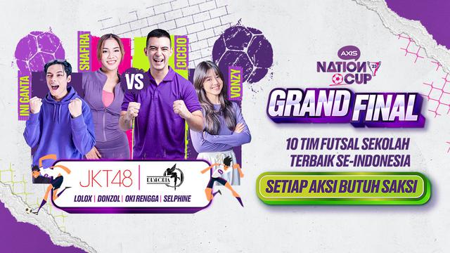 100 Bakat Muda Indonesia Siap Tampil di Grand Final AXIS Nation Cup Futsal 2023, Saksikan Streamingnya di Vidio!