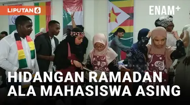 Mahasiswa Asing Suguhkan Kuliner Ramadan Khas Negara Asal Mereka di Purwokerto
