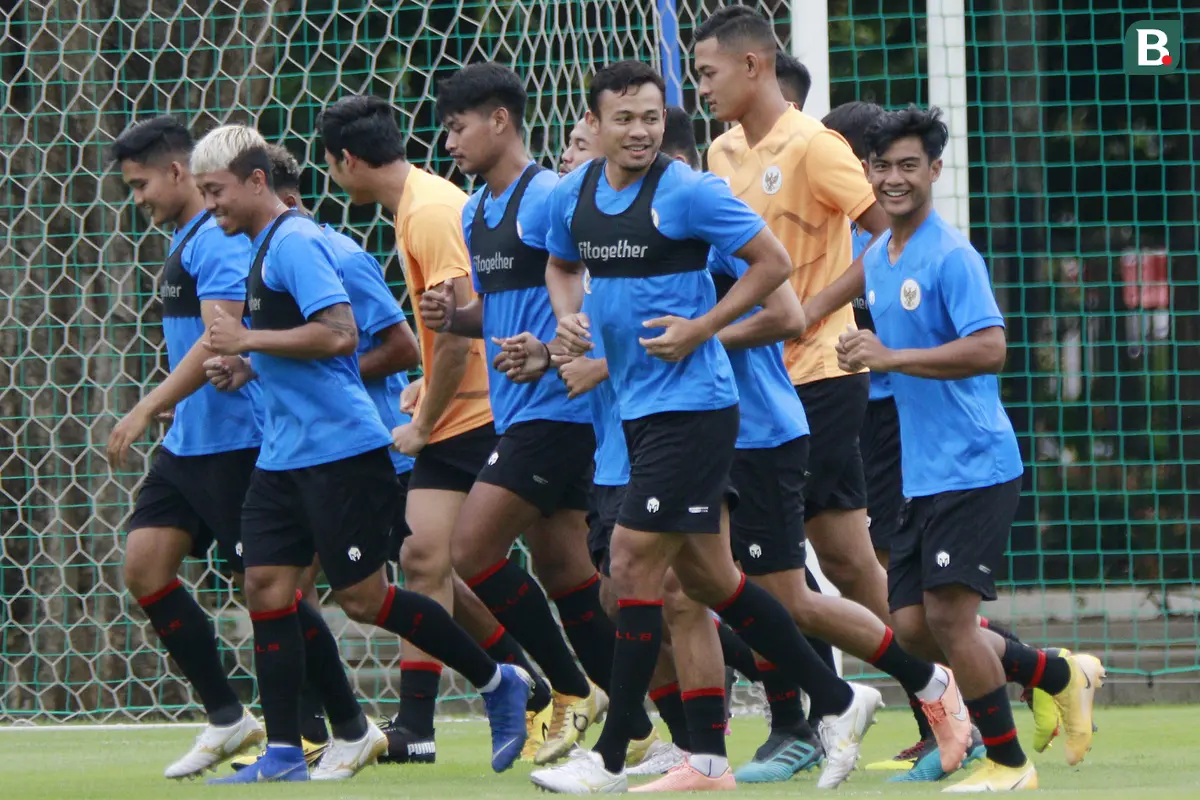 Latihan Timnas Indonesia