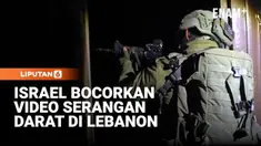 Militer Israel merilis rekaman yang diklaim memperlihatkan operasi pasukan darat mereka di wilayah selatan Lebanon pada Senin. Israel menyatakan pengerahan tambahan pasukan dilakukan dalam operasi yang disebut “terbatas dan terarah” untuk menyera...