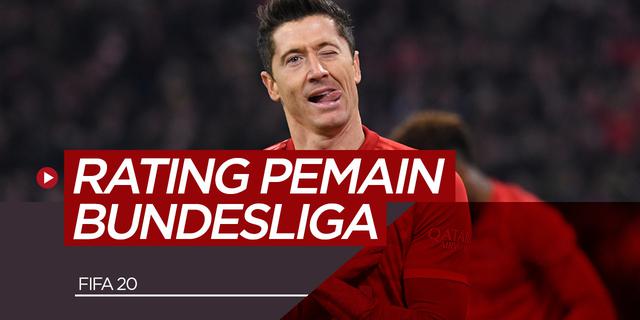 VIDEO: 5 Pemain Bundesliga dengan Rating Terbaik di FIFA 20