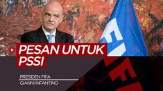 Berita video ucapan selamat dari Presiden FIFA untuk Kongres PSSI 2019.