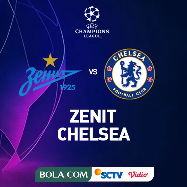Liga Champions - Zenit Vs Chelsea