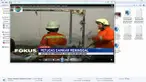 Diduga dia meninggal akibat terlalu banyak menghirup asap setelah sempat masuk ke areal kebakaran.