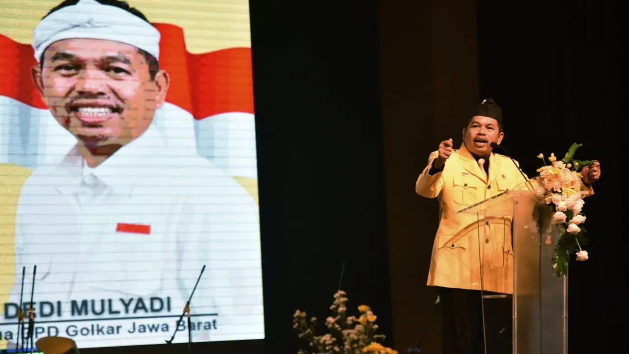 Calon Wakil Gubernur Jawa Barat Dedi Mulyadi