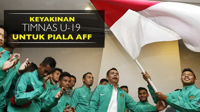 Video pelepasan Timnas Indonesia U-19 untuk Piala AFF U-19 2016 di Hanoi, Vietnam, pada Jumat (9/9).