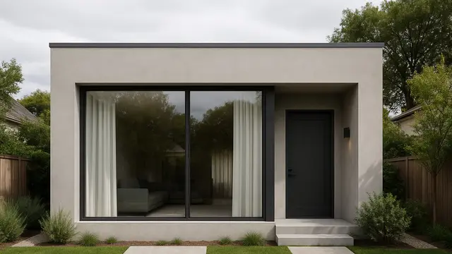 7 Gambar Rumah Sederhana 6x12 Atap Datar, Desain Modern dan Hemat Lahan