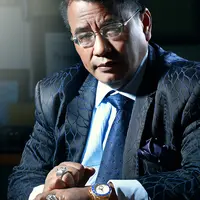 Hotman Paris Hutapea,  (Foto by Galih W Satria/Bintang.com, Digital Imaging by Muhammad Iqbal Nurfajri/Bintang.com)