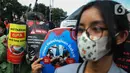 Para mahasiswa mendesak pemerintah membatalkan kenaikan PPN. (Liputan6.com/Angga Yuniar)