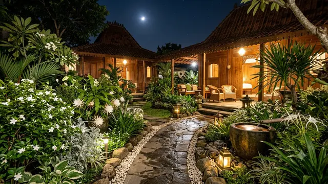 Tips Membuat Moon Garden/AI Generated