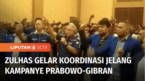 VIDEO Ketua Umum PAN, Zulhas Temui Kader dan Simpatisan Partai di Merauke