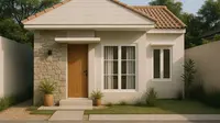 Inspirasi Rumah Minimalis Rp70 Jutaan (created by AI)