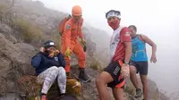 dua orang tersesat di Gunung Agung