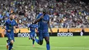 Di babak tambahan tambahan waktu, Al Hilal kembali unggul lewat sundulan Kalidou Koulibaly di menit ke-94. (PATRICIA DE MELO MOREIRA/AFP)