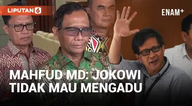 Mahfud MD Sebut Jokowi Enggan Laporkan Dugaan Penghinaan oleh Rocky Gerung