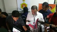 Polisi ungkap pembunuhan di Cawang, Jakarta Timur. (Liputan6.com/Nanda Perdana Putra)