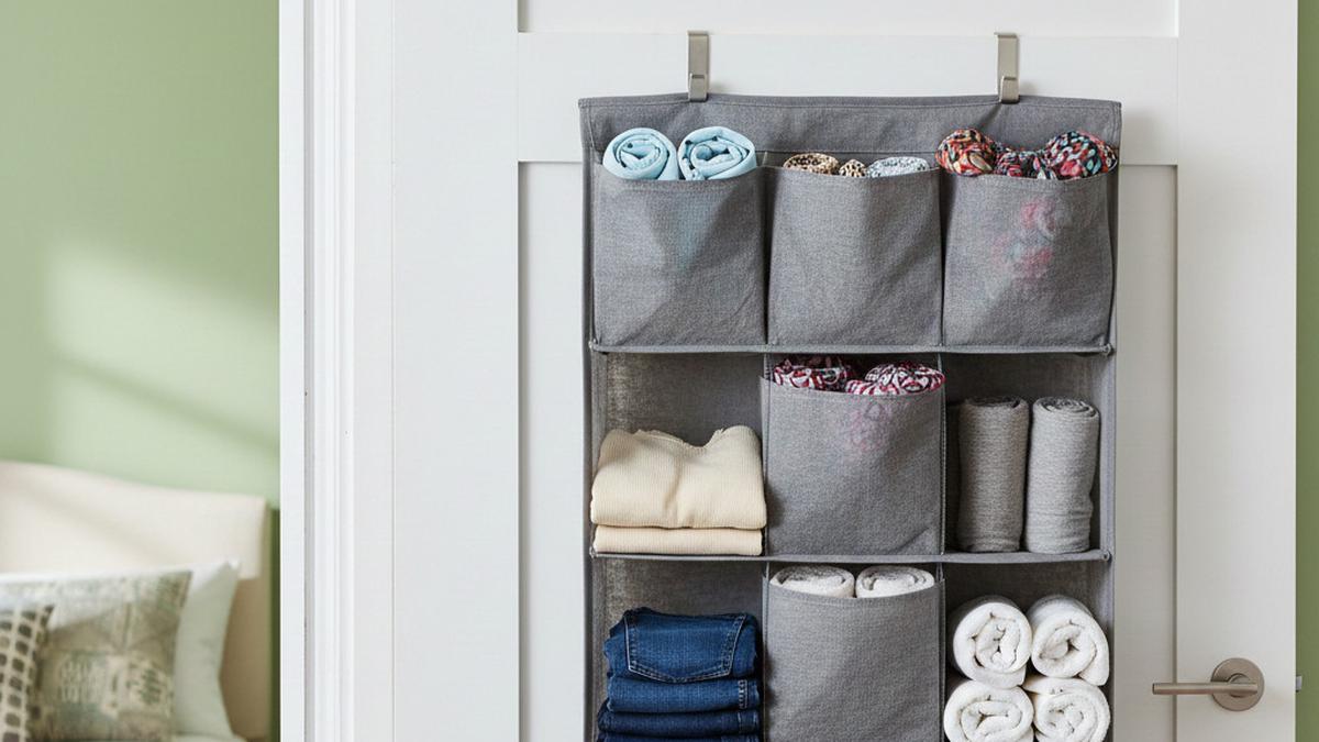 5 Ide Organizer Belakang Pintu Solusi untuk Rumah Sempit Jadi Lebih Rapi dan Lega