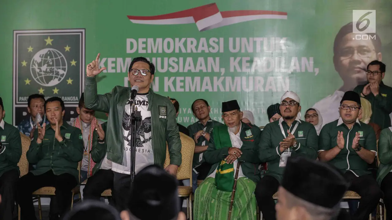 Pidato Politik Ketum PKB Cak Imin