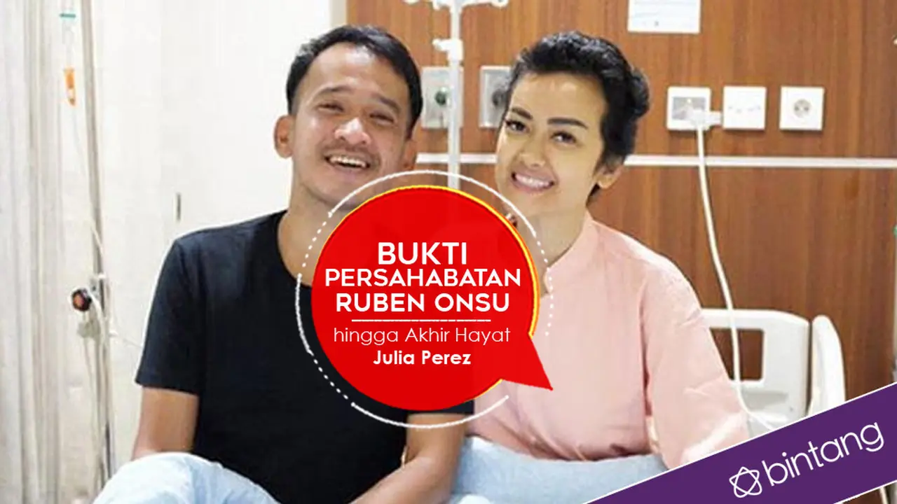 Ruben Onsu dan Julia Perez