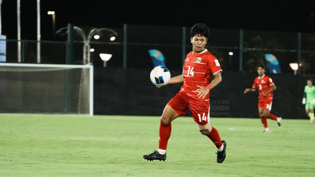 Farrel Luckyta - Timnas Indonesia U-17 di Piala Asia U-17 2026