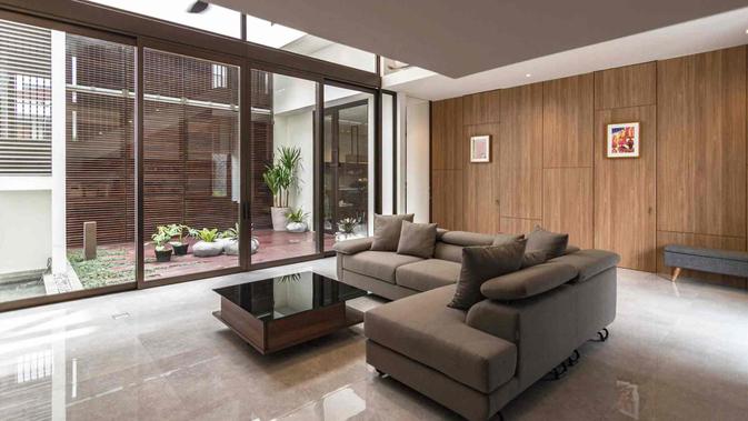 Sentuhan Material Kayu dalam Desain Rumah Modern Minimalis ...